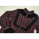 Miss Point Freak Show Circus Standing Collar Long Sleeve Blouse(Reservation/Full Payment Without Shipping)